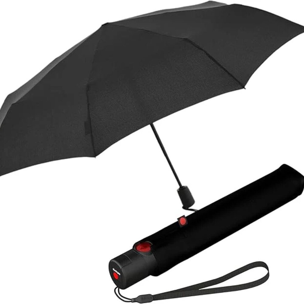Knirps U.200 Ultra Light Duomatic Automatic Rain Umbrella & Carrying Case